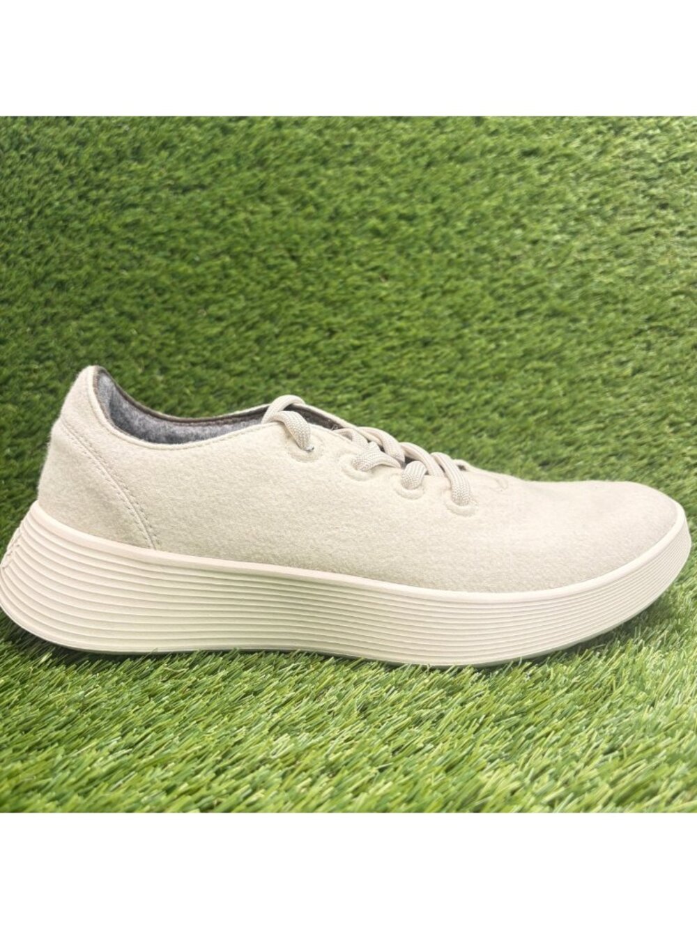 Allbirds Wool Runner Go Mens Size 11 Natural White Athletic Shoes Sneakers
